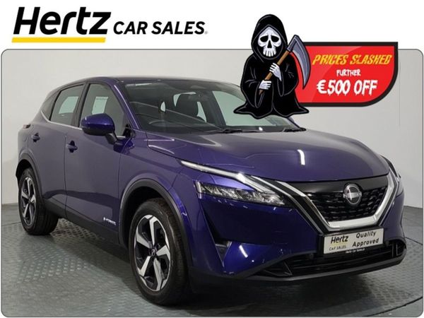 Nissan Qashqai MPV, Petrol, 2023, Blue