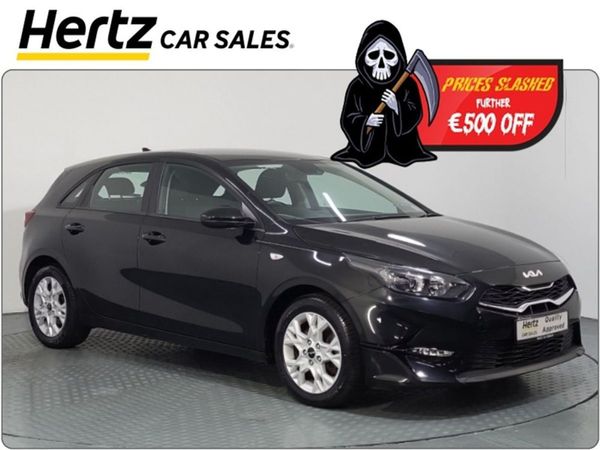 Kia Ceed Hatchback, Diesel Hybrid, 2023, Black