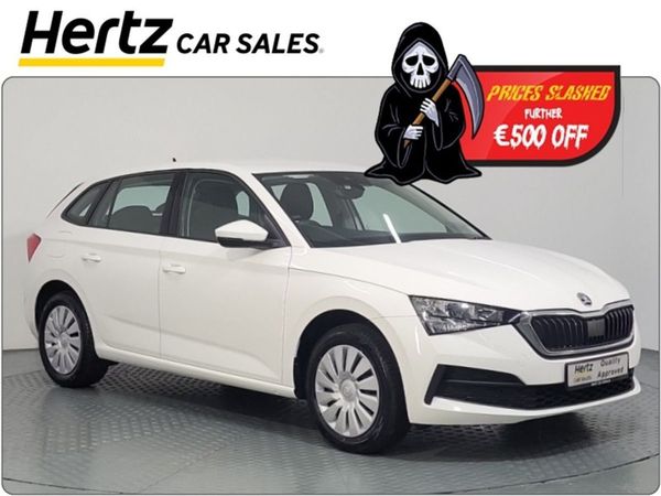 Skoda Scala Hatchback, Petrol, 2024, White