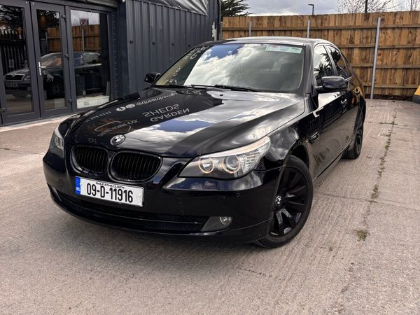 BMW 5-Series Saloon, Diesel, 2009, Black