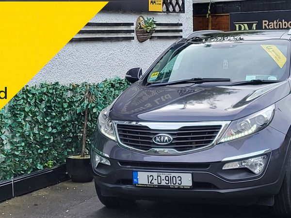 Kia Sportage SUV, Diesel, 2012, Silver