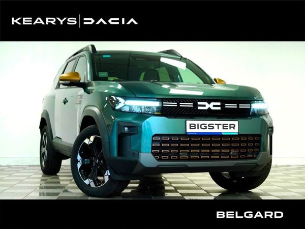 Dacia Bigster SUV, Petrol Hybrid, 2026, Green