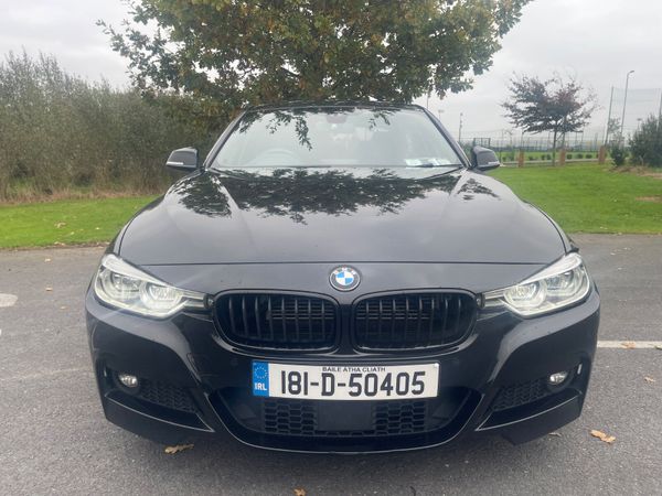 BMW 3-Series Saloon, Petrol Plug-in Hybrid, 2018, Black