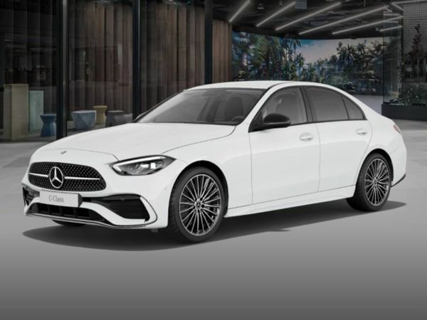Mercedes-Benz C-Class Saloon, Diesel Hybrid, 2026, White