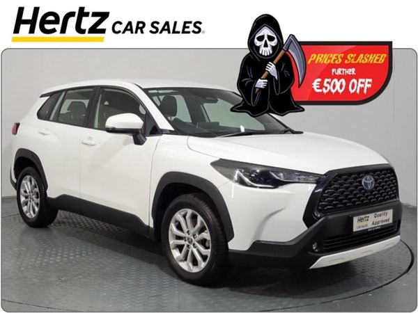 Toyota Corolla Cross Hatchback, Petrol Hybrid, 2023, White