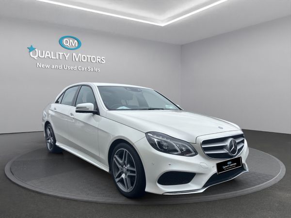Mercedes-Benz E-Class Saloon, Petrol, 2015, White
