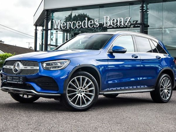 Mercedes-Benz GLC SUV, Diesel Plug-in Hybrid, 2022, Blue