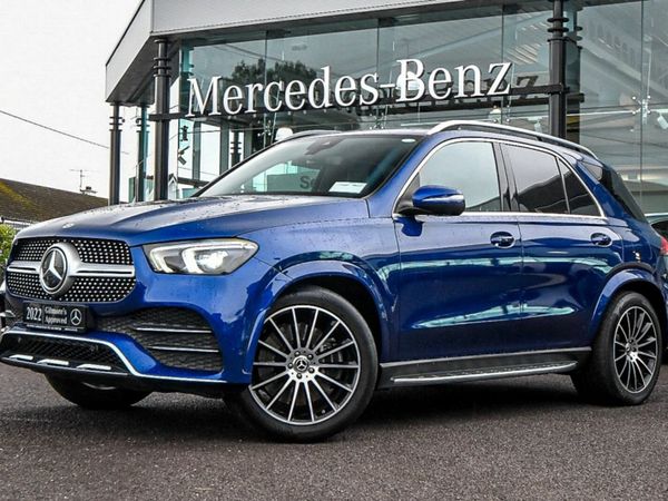 Mercedes-Benz GLE SUV, Diesel Plug-in Hybrid, 2022, Blue