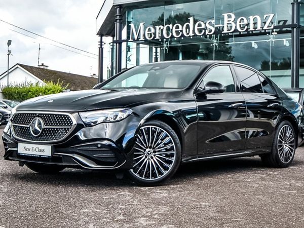 Mercedes-Benz E-Class Saloon, Diesel Plug-in Hybrid, 2026, Black