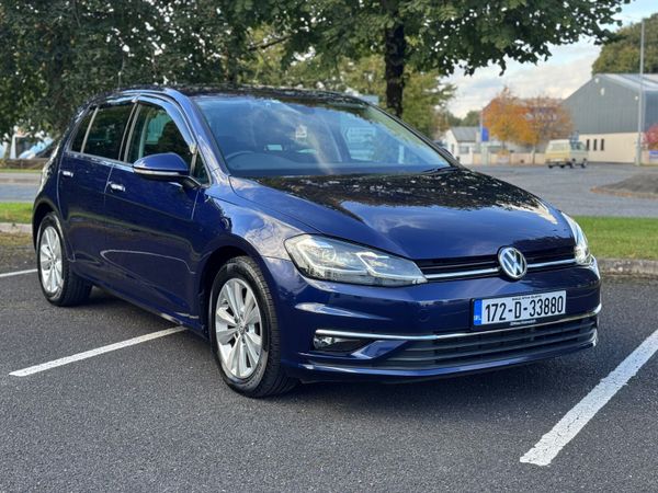 Volkswagen Golf Hatchback, Petrol, 2017, Blue