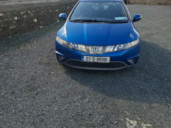Honda Civic Hatchback, Petrol, 2007, Blue