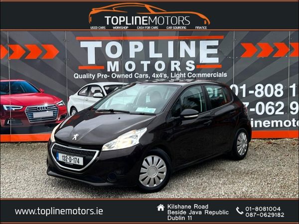 Peugeot 208 Hatchback, Petrol, 2013, Black