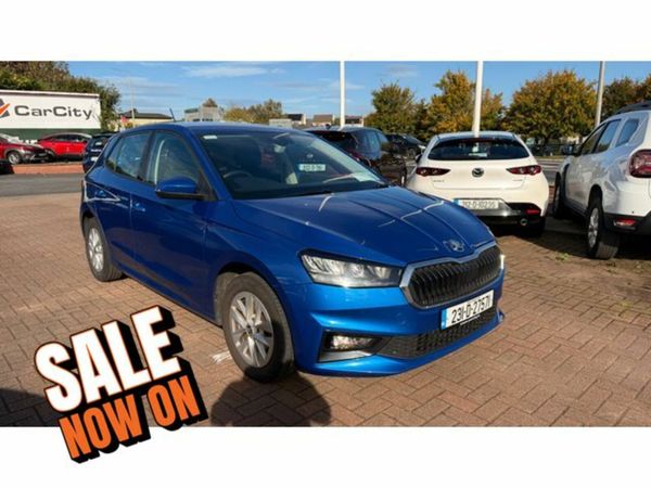 Skoda Fabia Hatchback, Petrol, 2023, Blue