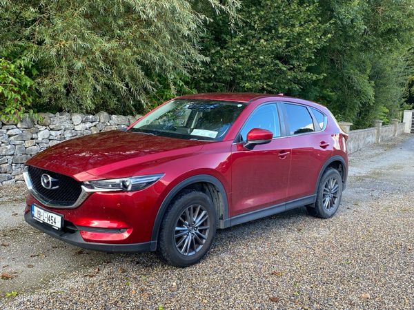 Mazda CX-5 SUV, Diesel, 2019, Red