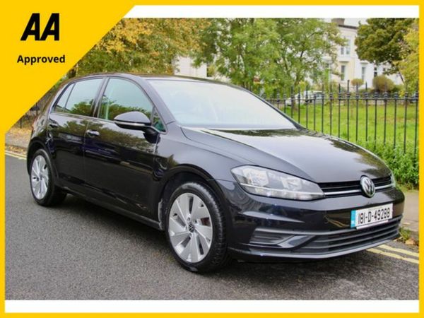 Volkswagen Golf Hatchback, Petrol, 2018, Black