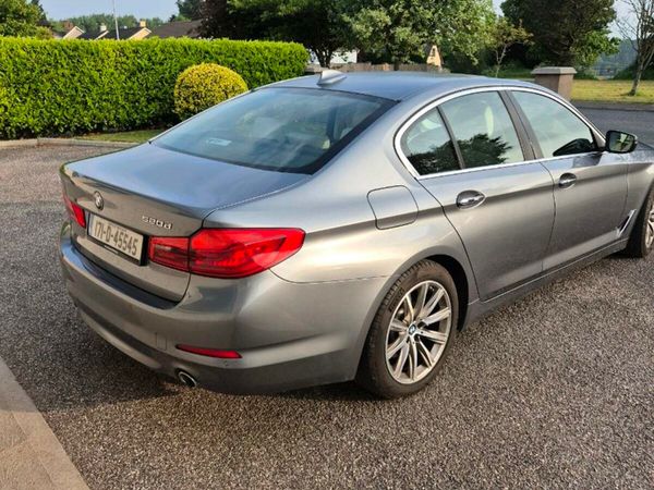 BMW 5-Series Saloon, Diesel, 2017, Grey