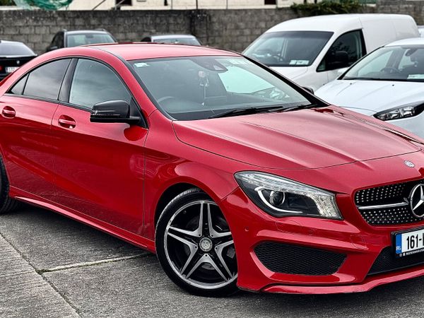 Mercedes-Benz CLA Saloon, Diesel, 2016, Red