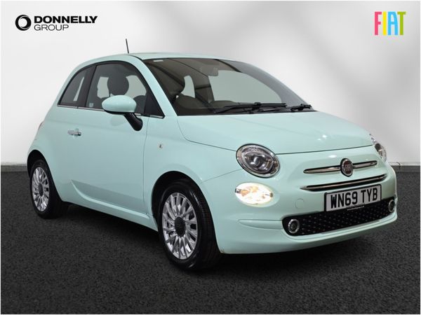 Fiat 500 Hatchback, Petrol, 2019, Green