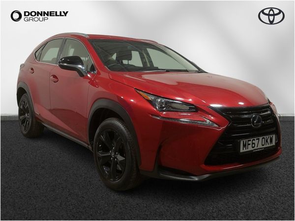 Lexus NX Estate, Petrol Hybrid, 2017, Red