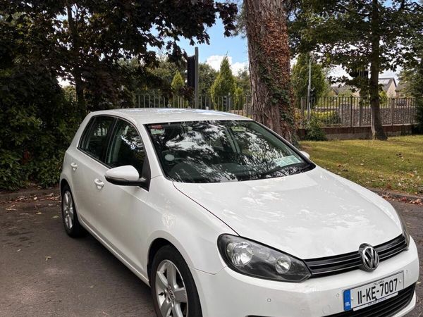 Volkswagen Golf Hatchback, Diesel, 2011, White