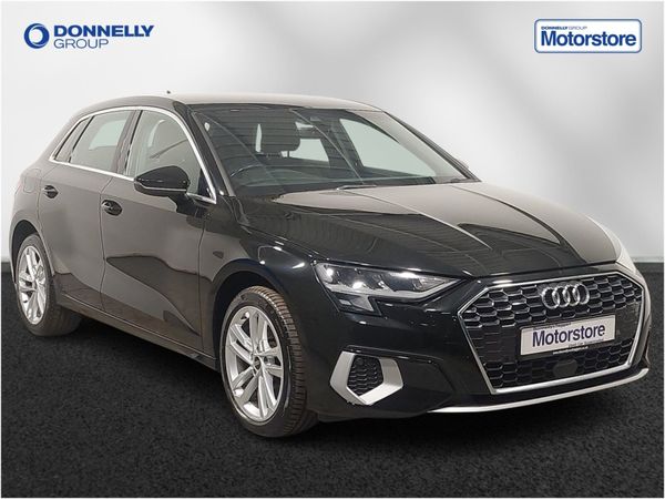 Audi A3 Hatchback, Petrol Hybrid, 2022, Black