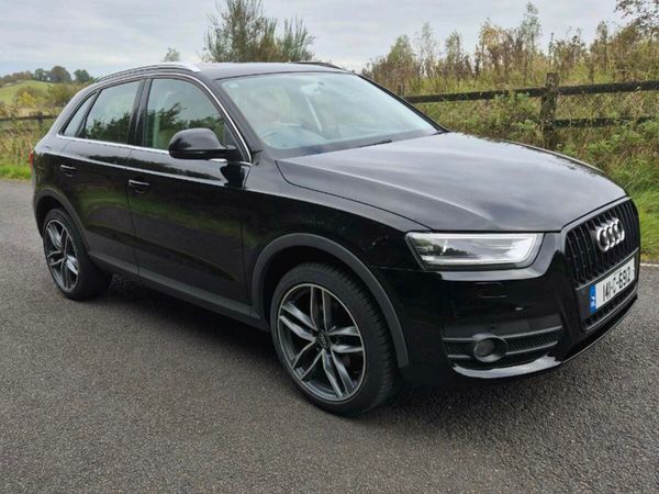 Audi Q3 SUV, Diesel, 2014, Black