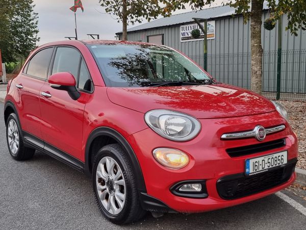 Fiat 500X SUV, Diesel, 2016, Red