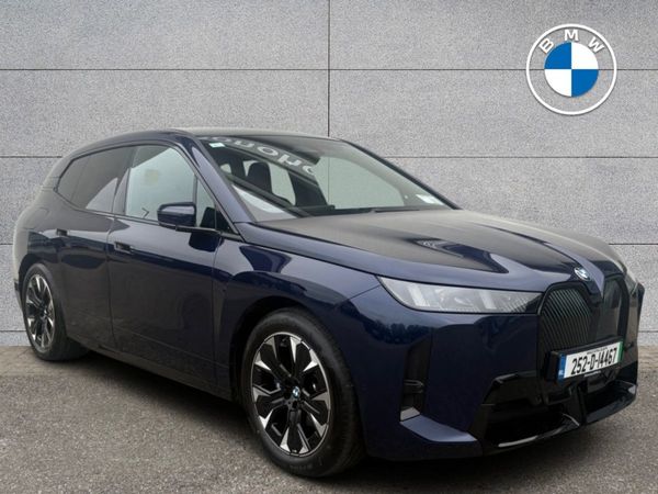 BMW iX SUV, Electric, 2025, Blue