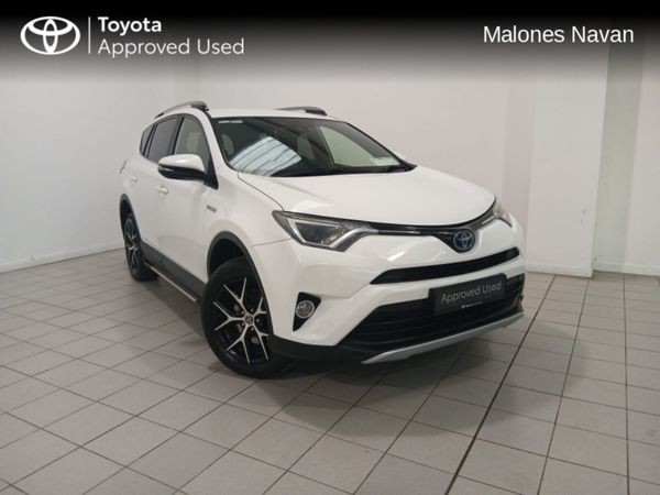 Toyota RAV4 SUV, Petrol Hybrid, 2017, White