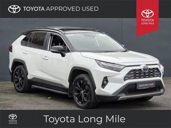 Toyota RAV4 SUV, Petrol Hybrid, 2024, White