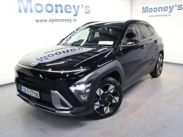 Hyundai KONA Crossover, Petrol Hybrid, 2025, Black