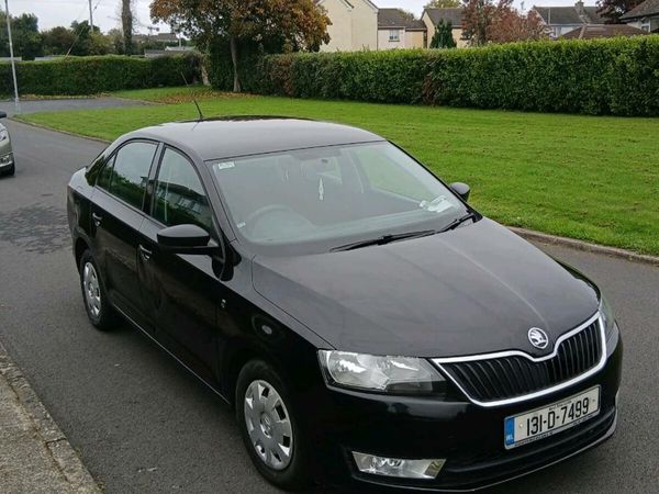 Skoda Rapid Saloon, Petrol, 2013, Black