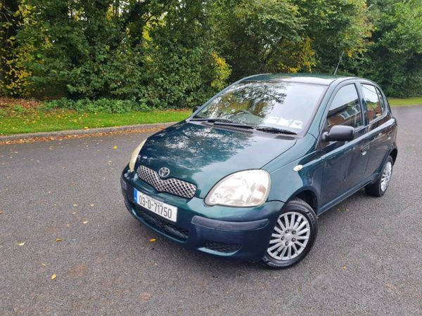 Toyota Yaris Hatchback, Petrol, 2003, Green