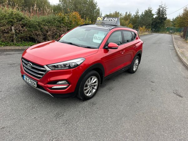 Hyundai Tucson SUV, Diesel, 2016, Red