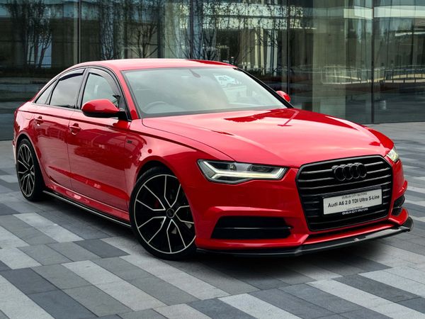Audi A6 Saloon, Diesel, 2016, Red