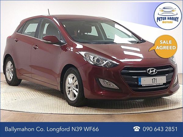 Hyundai i30 Hatchback, Diesel, 2017, Red