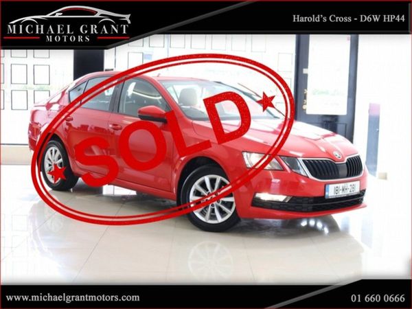 Skoda Octavia Saloon, Diesel, 2018, Red