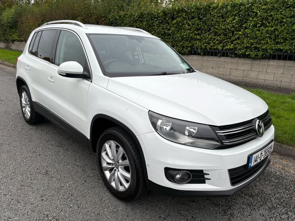 Volkswagen Tiguan SUV, Diesel, 2014, White