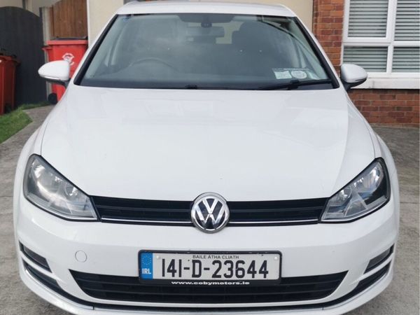 Volkswagen Golf Estate, Diesel, 2014, White