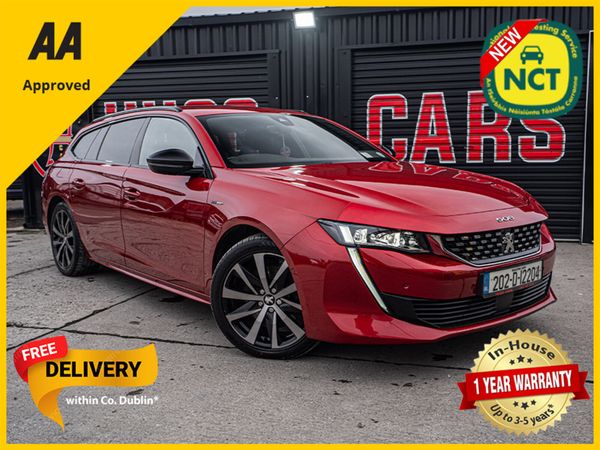Peugeot 508 Estate/Jeep, Petrol Plug-in Hybrid, 2020, Red