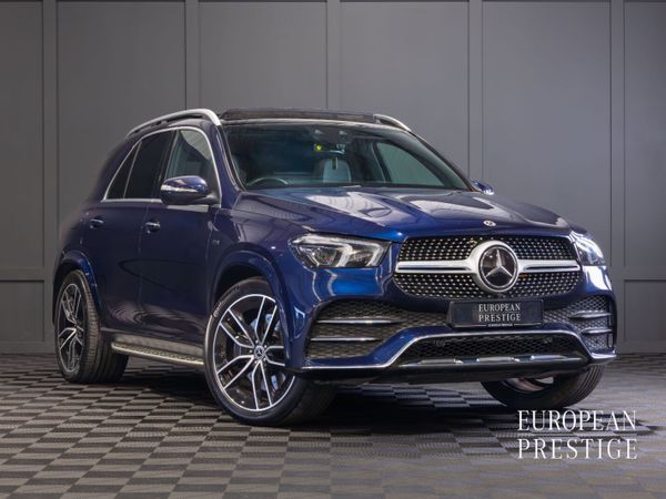 Mercedes-Benz GLE SUV, Diesel Plug-in Hybrid, 2021, Blue