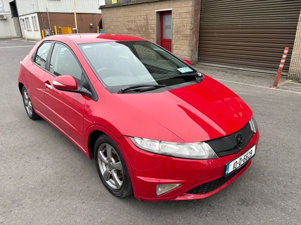 Honda Civic Hatchback, Petrol, 2010, Red