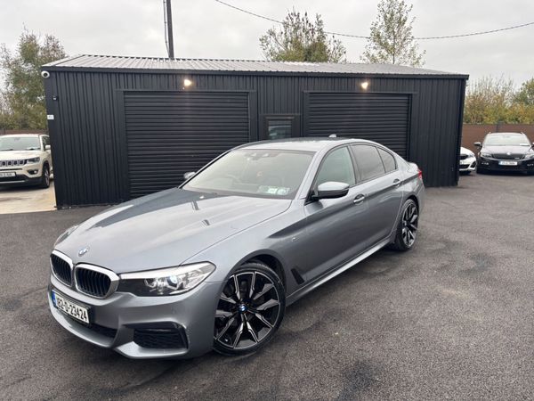 BMW 5-Series Saloon, Diesel, 2018, Blue
