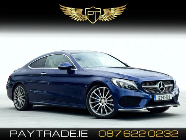 Mercedes-Benz C-Class Saloon, Diesel, 2017, Blue