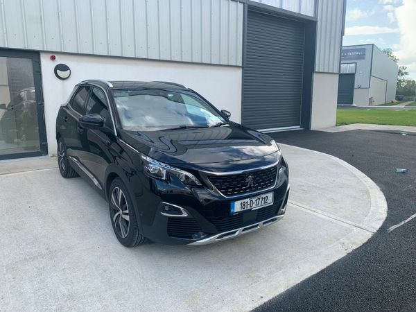 Peugeot 3008 MPV, Petrol, 2018, Black