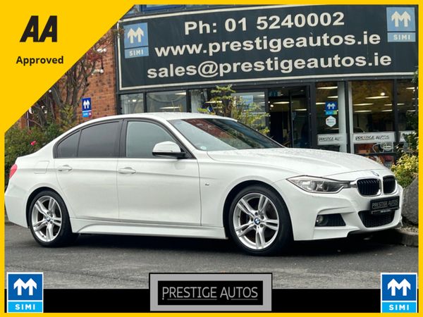 BMW 3-Series Saloon, Diesel, 2014, White