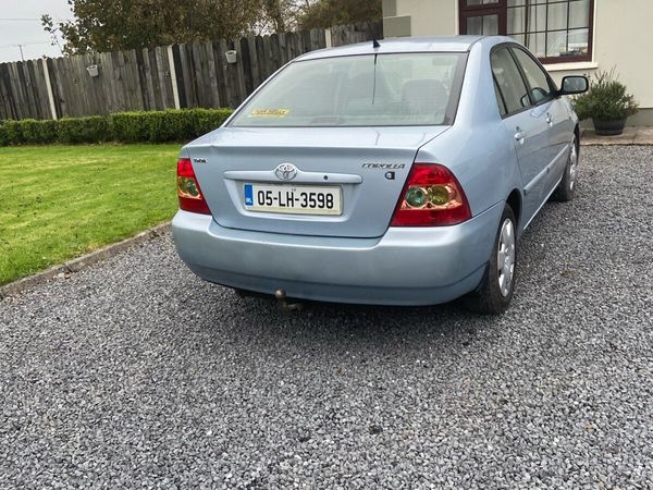 Toyota Corolla Saloon, Petrol, 2005, Blue
