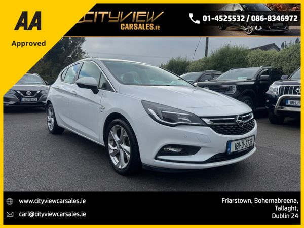 Opel Astra Hatchback, Petrol, 2018, White
