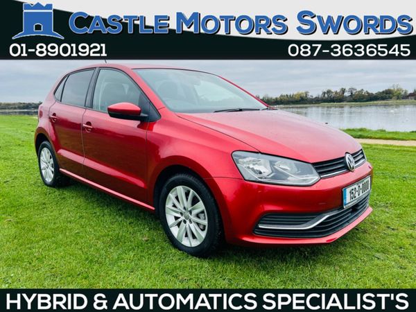 Volkswagen Polo Hatchback, Petrol, 2015, Red