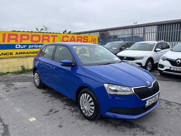 Skoda Fabia Hatchback, Petrol, 2021, Blue